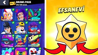 4 YENİ KOSTÜM VE YENİ ÜNVAN TÜM BRAWL PASS PLUS ÖDÜLLERİNİ TOPLADIM !! BRAWL STARS