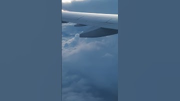 Flight Above The Clouds | Amazing Flight View Through Clouds | Flight View from Window