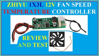 1X3L Fan Speed Temperature Controller
