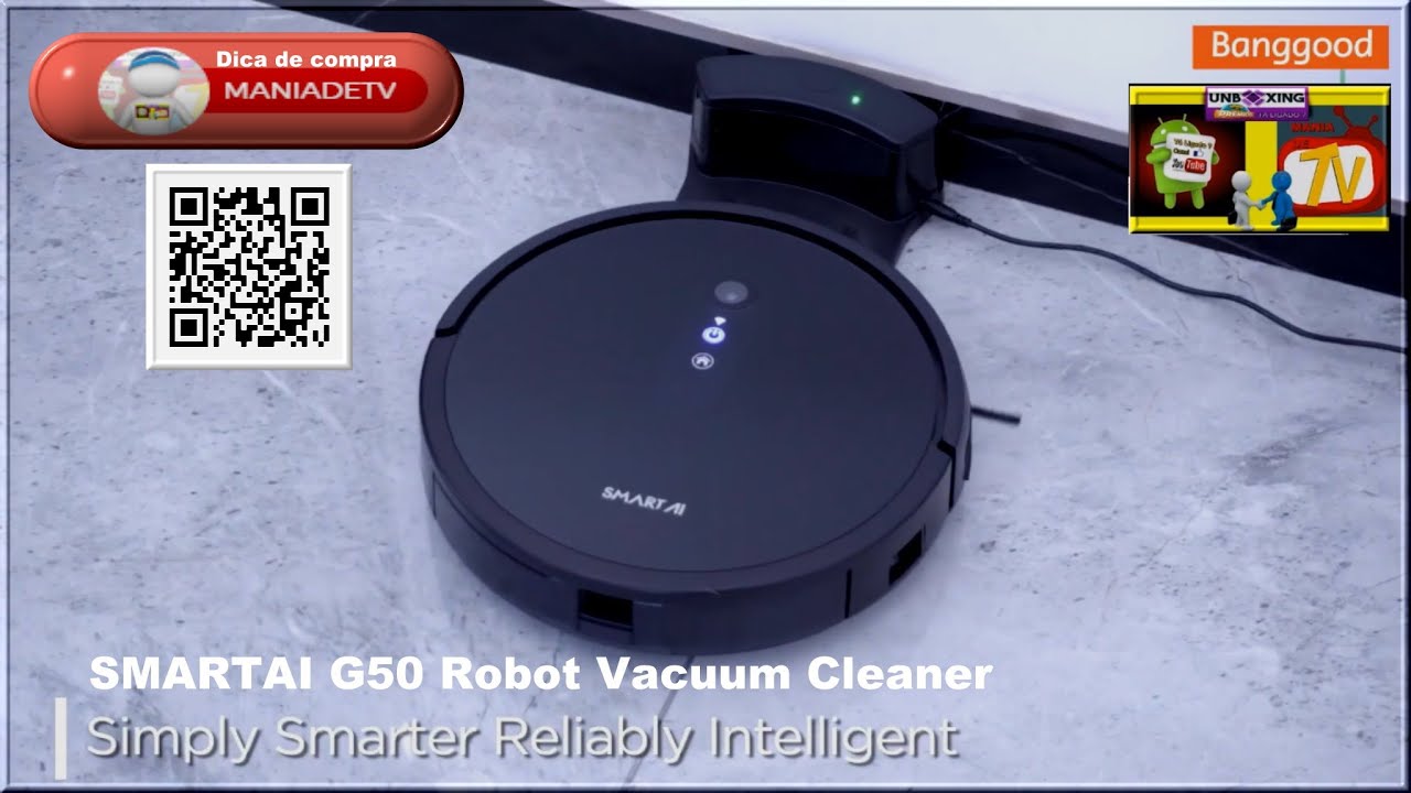 Conheça SMARTAI G50 Robot Vacuum Cleaner YouTube