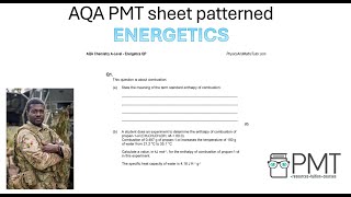 AQA A-Level Chemistry Topic 4 Energetics PMT Sheet Walkthrough (All Questions Solved)