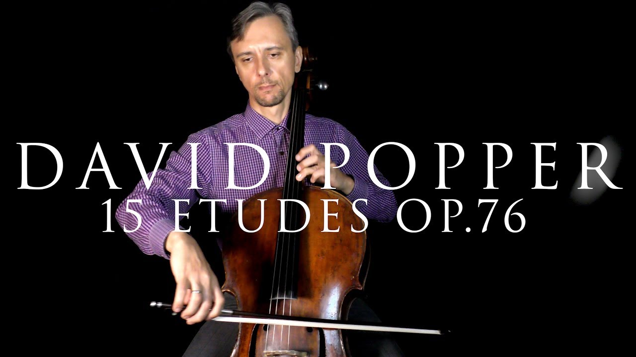 Popper, 15 for cello, Op.76a, No.5 - YouTube