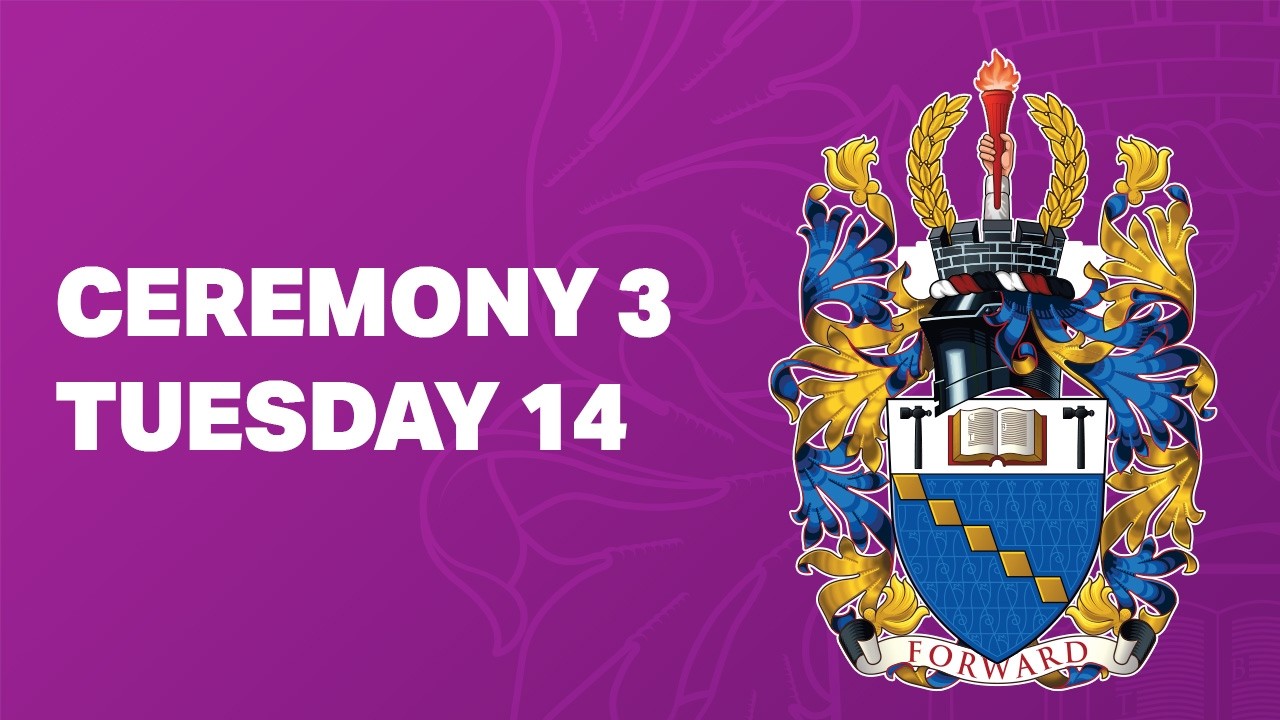 Aston University Graduation 2025 – Ceremony 3 -  Tuesday 14