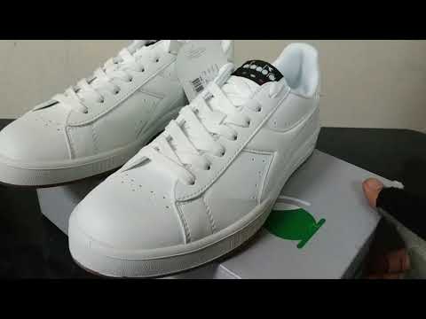 diadora game p white