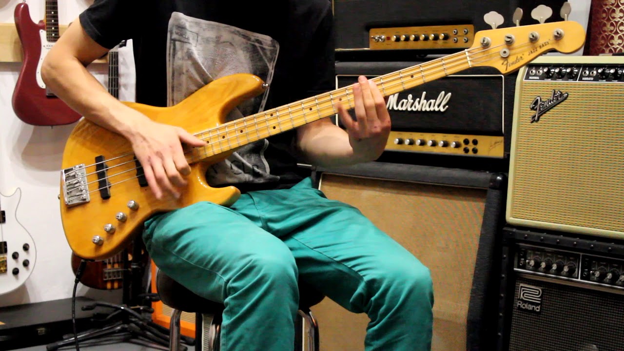 Fender JBR-95 Japan 1993 - YouTube