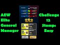 AEW Elite General Manager Challenge 12: Stomp: Easy