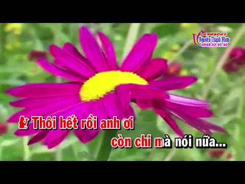 Karaoke vọng cổ ĐỔI THAY - SONG CA