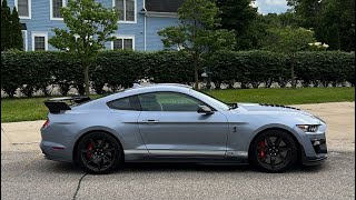 First Drive in My New Shelby GT500- First Delivered Carbon Fiber Track Pack Heritage Edition!