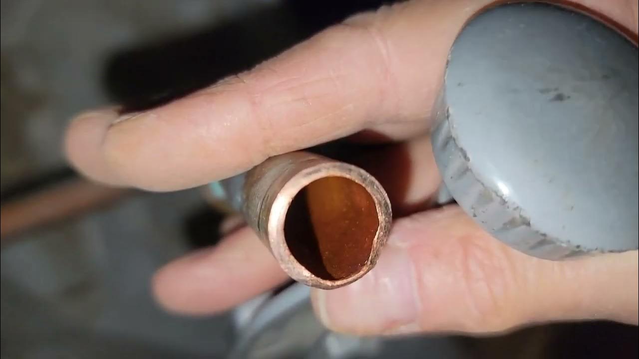 Repair Fix Broken Water Pipe SharkBite Shark Bite Slip Tee Pex Copper