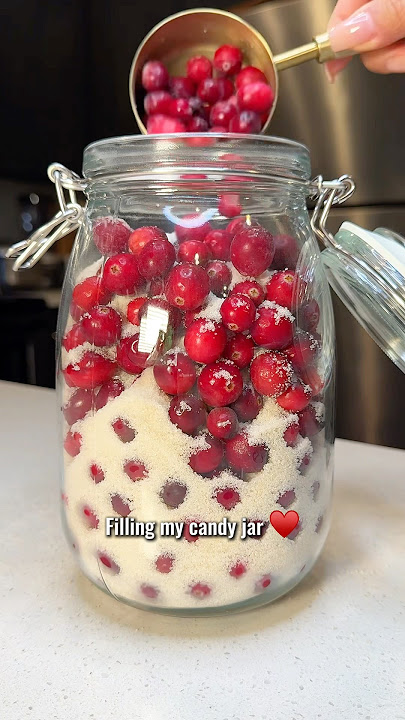 Who wants mama’s cranberry cheong?😌#cheong #cranberry #cranberries