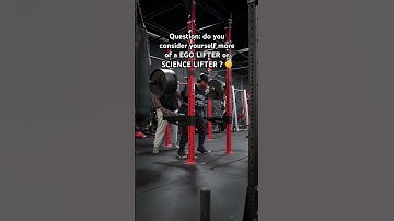 Ego lifter or science based lifter ? #gym #motivation