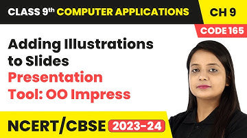 Adding Illustrations to Slides - Presentation Tool: OO Impress | Class 9 Computer Application Ch 9
