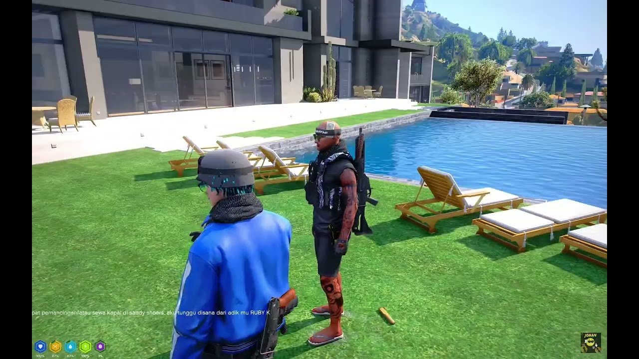 Johan menye lamatin Ruby kammek