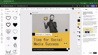 Designing Instagram Carousel in Adobe Express