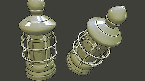 BLENDER 2.8: Modeling a Lantern (Part 1)