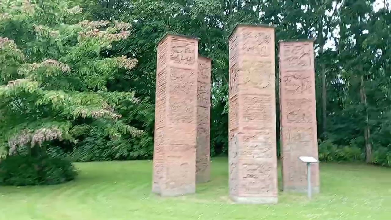 18 июля 2025 г.  ДАНИЯ.Центральная Ютландия.г.ВИБОРГ.(продолжение -парковая зона).часть 2.