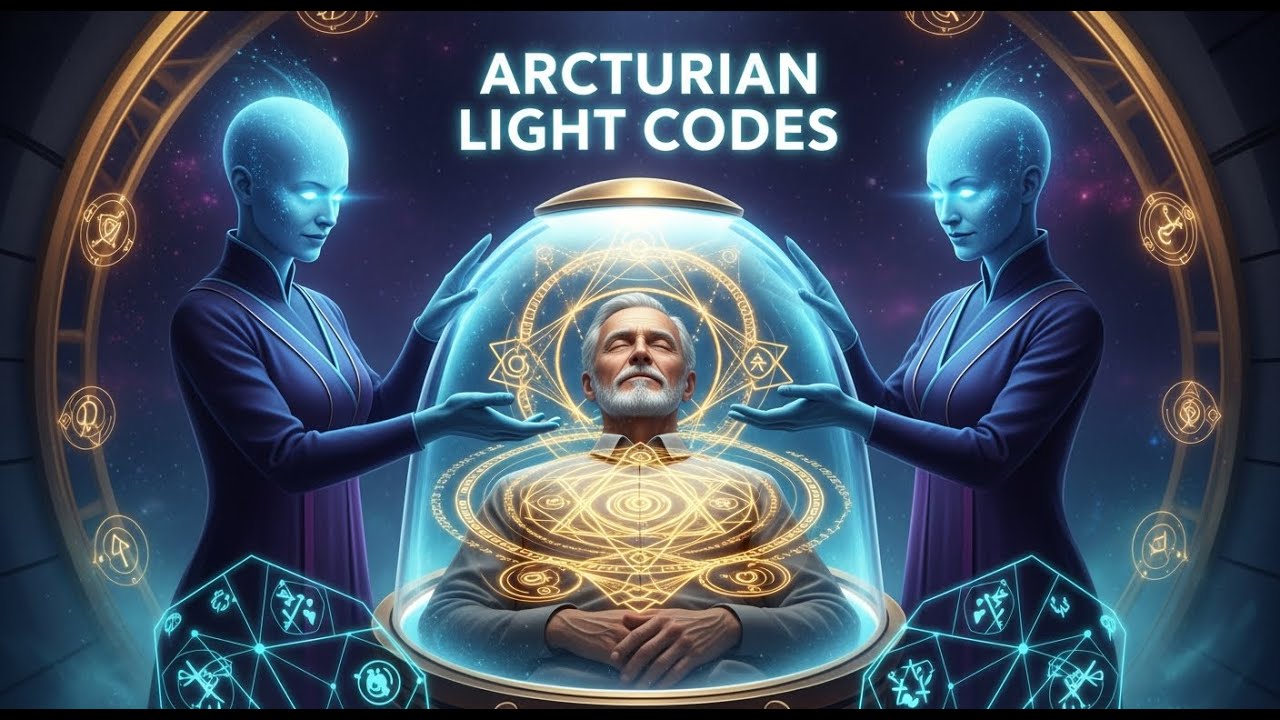 Arcturian Med Bed Activation - DNA Repair & Cellular Regeneration Through Light Codes, Inner Healing