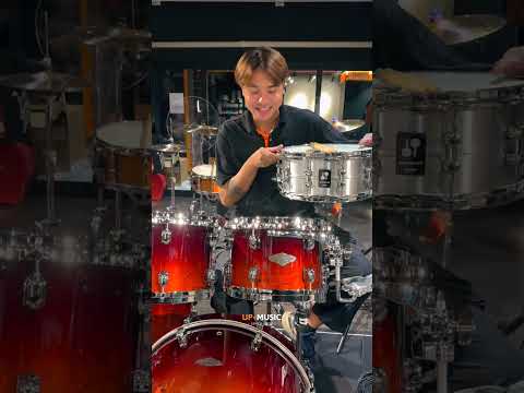 เซตอัพเต็มชุดแล้วสวยจัด!! TAMA Starclassic Performer สี Dark Cherry ชุดนี้ประกอบจูนเตรียมส่งลูกค้า