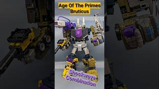 3 Minute Reviews #transformers #generations #ageoftheprimes #bruticus #shockwave #combination