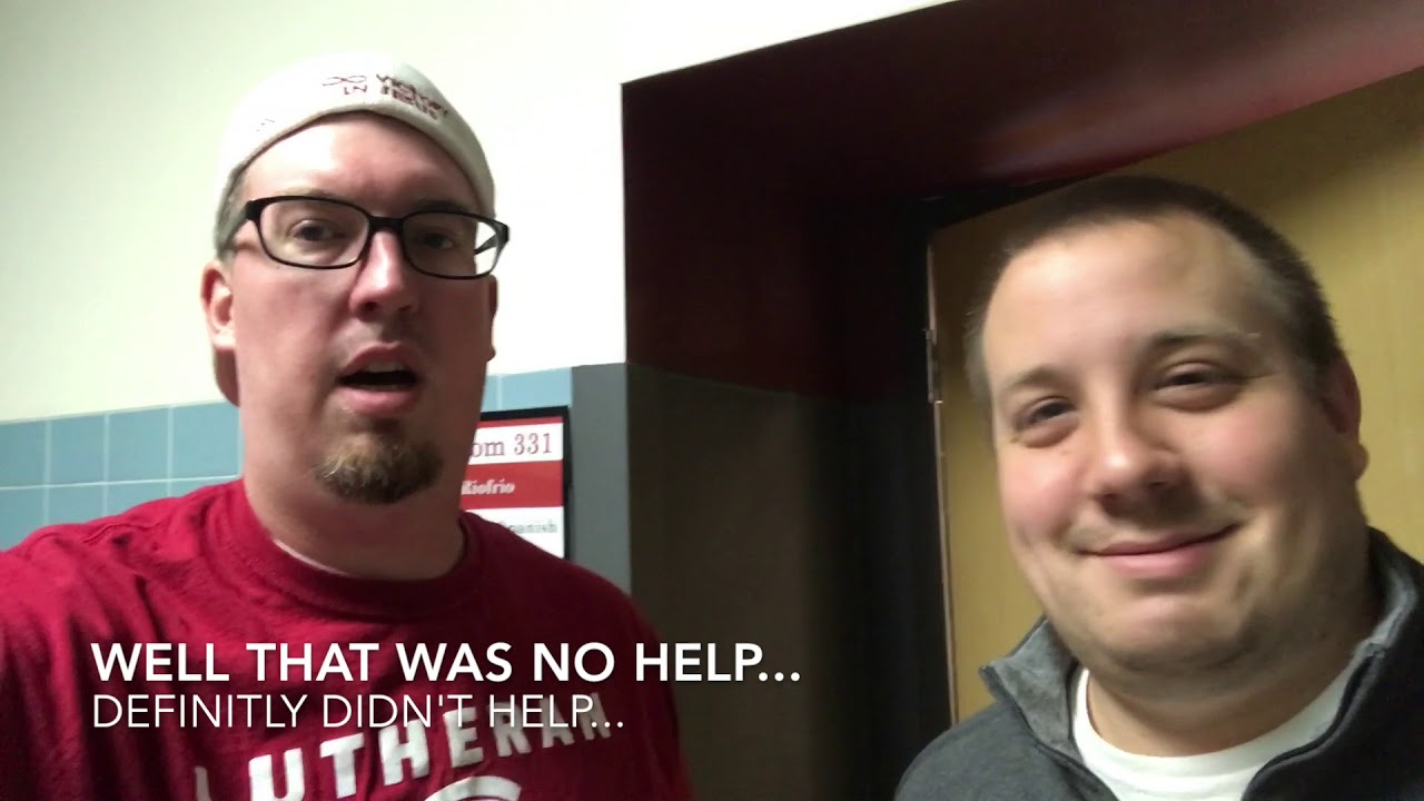 Milwaukee Lutheran Pep Rally teacher skit