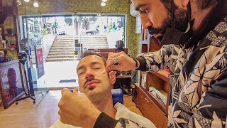 11/10 Shave & Threading by Syrian Barber of Cairo (ASMR) 🇪🇬