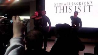(The Drill) Michael Jacksons This Is It HMV UK DVD Launch