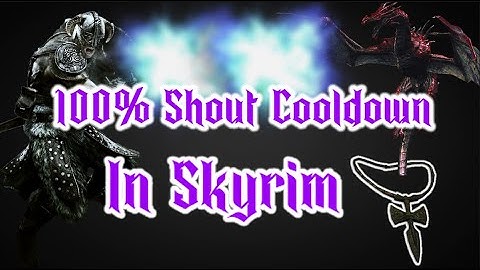 How to get INFINTE shouts in Skyrim - EASY TUTORIAL