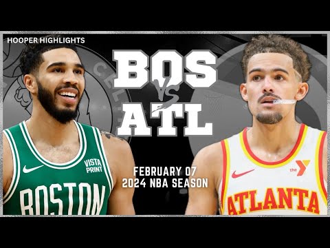 Boston Celtics vs Atlanta Hawks Full Game Highlights | Feb 7 | 2024 NBA Season