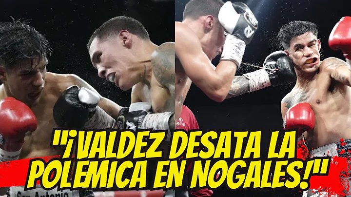 Oscar Valdez punishes and defeats Ricky Medina, setting Nogales on fire.
