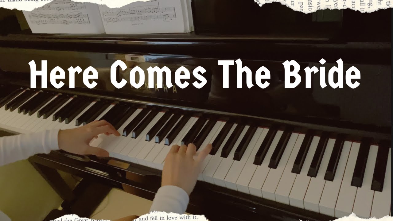 Here Comes The Bride [Piano Lesson Made Easy 3 P.45] by ANKI PIANO