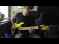 Dio  holy diver  cover by joseph gabaldon ibanez rg550 desert yellow 1987 thermion gasoline