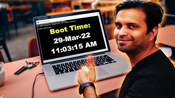 Check Last Boot Time of Windows using cmd