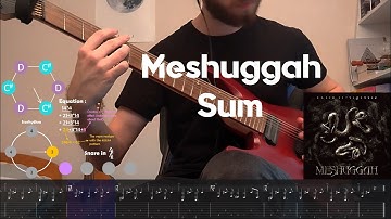Meshuggah - Sum | On-Screen Tabs + Analysis | Guitar Cover