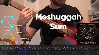Meshuggah - Sum | On-Screen Tabs + Analysis | Guitar Cover