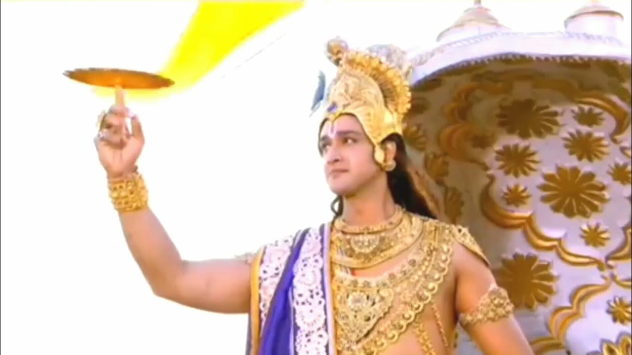 Krishna Sudarshan chakra theme video in mahabharat HD - YouTube