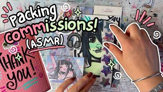 Packing My Art Commissions 💌✨ (Cozy ASMR • No Talking 🎧)