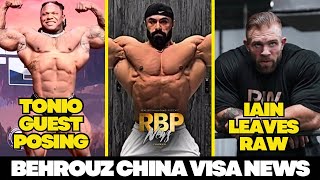 BEHROUZ VISA UPDATE / IAIN LEAVE RAW / BTSTV APOLOGY RBP News