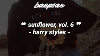 sunflower, vol. 6 || harry styles (tradução pt-br)