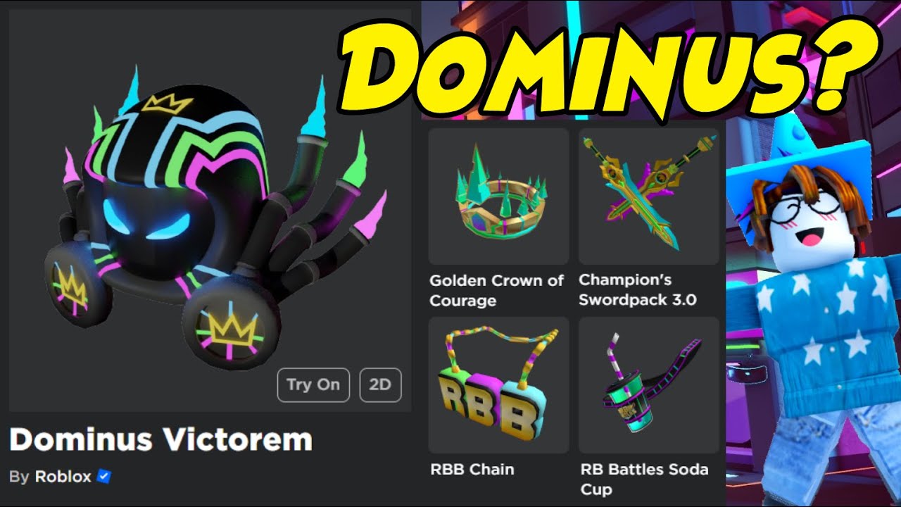 Free (DOMINUS) Badge - Roblox