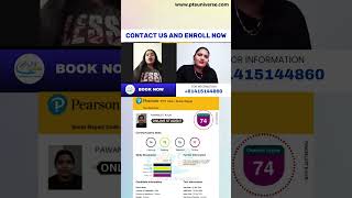 PTE Core 74 in 2 Weeks | Online Student Success | Real Score Report | PTE Universe #pte90