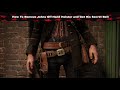 RDR2- How To Remove John’s Off-Hand Holster and Get “The Wheel” Belt (Best Guide)