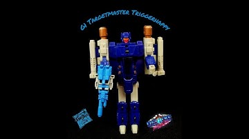 Transformers review of G1 Targetmaster Triggerhappy w/Blowpipe