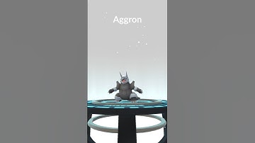 Lairon Evolve Into Aggron #viral #pokemongo #trending #shorts #pokemongo #evolve #aggron #lairon