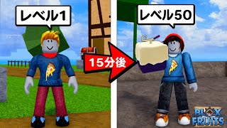 ブロックスフルーツ初心者が最速で悪魔の実を入手する方法がやばい  【ロブロックス/ROBLOX/ブロックスフルーツ】