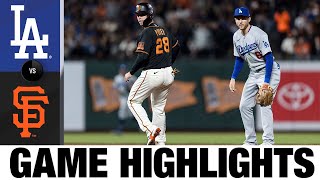 Dodgers Vs. Giants Game Highlights (9/4/21) | MLB Highlights Dodgers Vs. Giants Game Highlights (9/4/21) | MLB Highlights