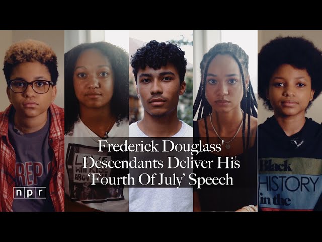 ‘What To The Slave Is The Fourth Of July?’: Descendants Read Frederick Douglass' Speech  | NPR
