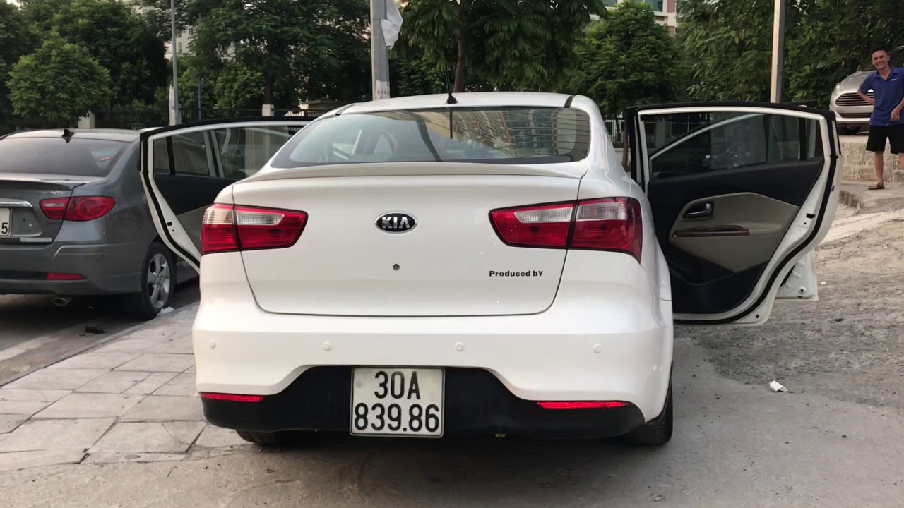 HĐ AUTO | XE MỚI VỀ: KIA RIO 1.4MT ( Số Sàn ), sx 2015 - YouTube