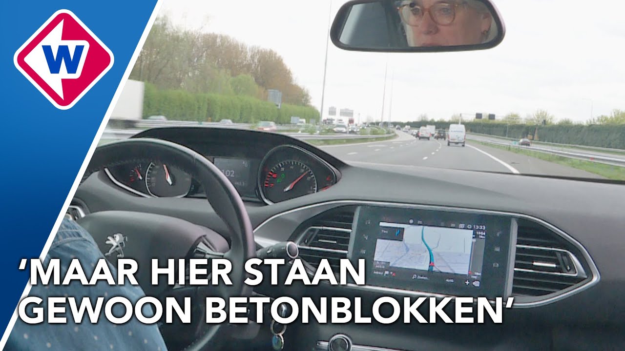 Navigatie stuurt bestuurders door tunnel die nog niet bestaat - YouTube