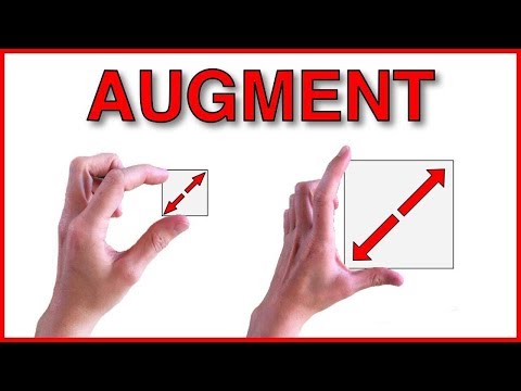วีดีโอ: คำว่า Augment อยู่ในส่วนใดของคำพูด