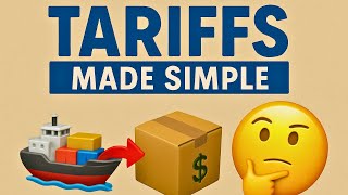 Tariffs Explained Like You’re 10. No Big Boring Words. (So Easy, It’s Genius!).